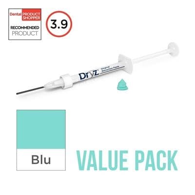 Dryz Blu Gingival Hemostatic Retraction Paste Syringe Value Pack, 25 x 0.5 mL (0.85 g) Syringes + 55 Applicator Tips, S191 thumbnail 6