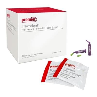 Traxodent Hemostatic Retraction Paste Unit Dose Value Pack, 50 Capsules, 9007090 thumbnail 5