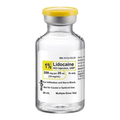 Lidocaine HCl Injection USP 1% MDV 200mg/20mL, 25 Vials, 55150-0252-20 thumbnail 8