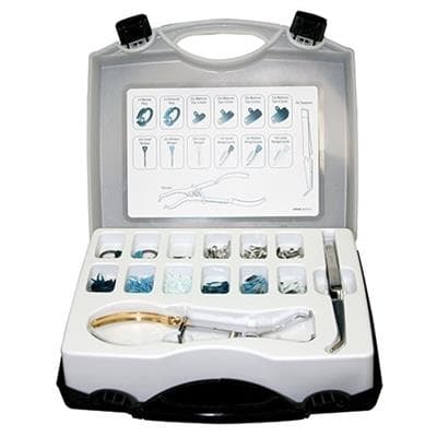 Palodent Plus EZ Coat Sectional Matrix System Introductory Kit, 100 Matrices, 75 Wedges, 30 WedgeGuards, 2 Rings, Forceps & Pin Tweezers, 659670 thumbnail 18
