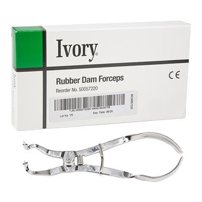 Kulzer Ivory Rubber Dam Clamp Forceps, Stainless Steel, 50057220 thumbnail 6