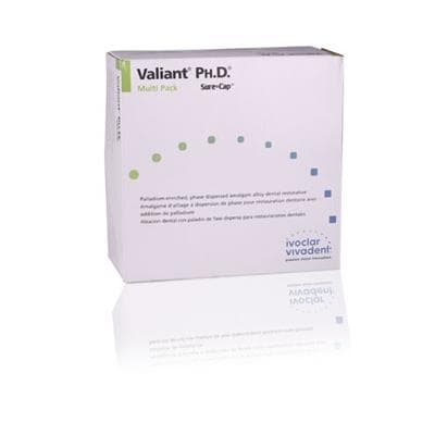 Valiant Ph.D. Sure Cap Amalgam Alloy Capsules, Triple Spill (800 mg), Regular Set, Blue, 500/Box, NA6050431 thumbnail 4