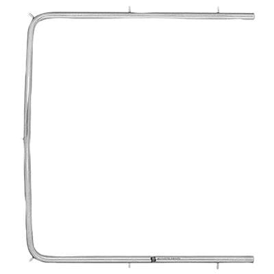 J&J Instruments Rubber Dam Holder Frame, Stainless Steel, 5", 7 Tines, 11-585 thumbnail 2