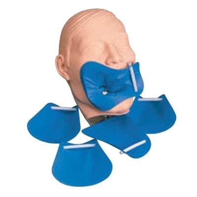 HandiDam Pre-Framed Latex Rubber Dam, Blue, Medium, 100/Pk, I-70BM-100 thumbnail 4