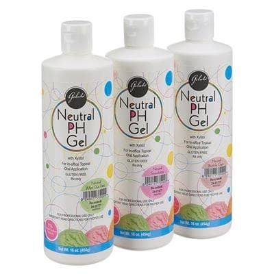 Gelato Neutral pH Fluoride Gel, Strawberry, 16 oz Bottle, 24-01677 thumbnail 4