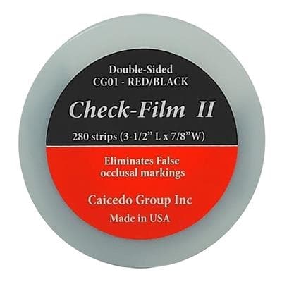 Check-Film II Red/Red Articulating Film, Double-Sided, 280 Strips, CG02 thumbnail 2