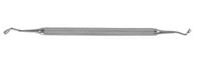 J&J Instruments Amalgam Condenser/Plugger #2/3, Black, Smooth Tips, Double End, Standard Handle, 01-245 thumbnail 4
