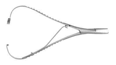 J&J Instruments 4.75" Mathieu Needle Holder with Hook thumbnail 2