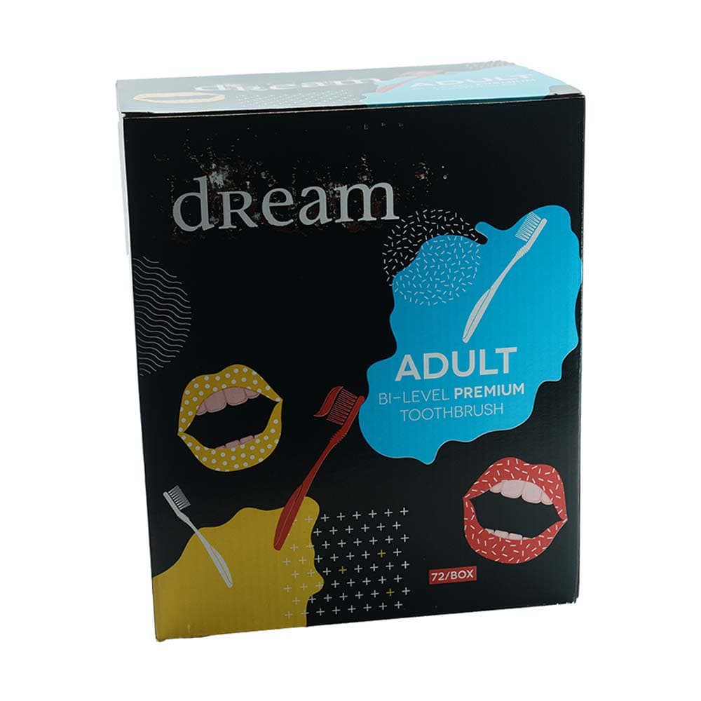 3D Dental Acclean Triple Clean Adult Toothbrush, Bi-Level, Soft, 72/Pk, ORA10789B thumbnail 6