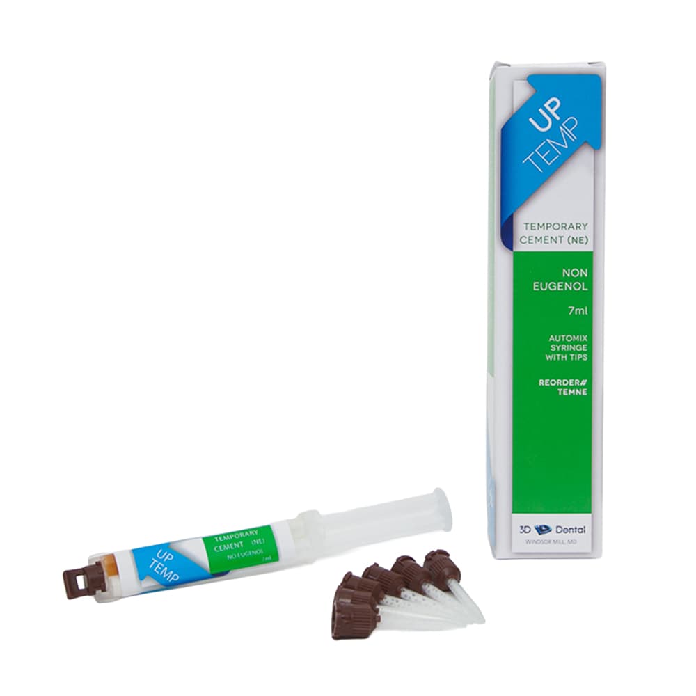 3D Dental UpTemp Temporary Cement, Non-Eugenol, Automix Syringe, 7mL, 1/Pk thumbnail 3