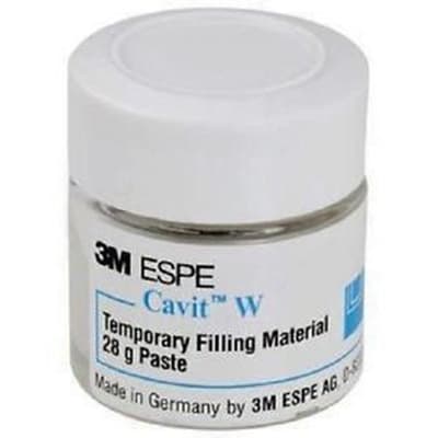 Cavit-W Temporary Filling Material, Medium Set, White, 28 g Jar, 1/Pk, 44130 thumbnail 17