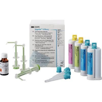 3M Imprint 4 VPS Impression Material Intro Kit, Heavy/Light/Regular, Mint, 71534 thumbnail 10
