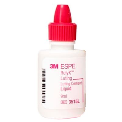 3M RelyX Luting Cement, Self-Cure Liquid Refill, Hybrid Glass Ionomer, Fast Set, 9 mL, 1/Pk thumbnail 2