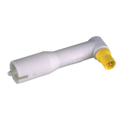 AllPro Disposable Prophy Angle, Firm, Square Ribbed & Webbed, Non-Latex Cup, Yellow, 100/Box, 803 thumbnail 4