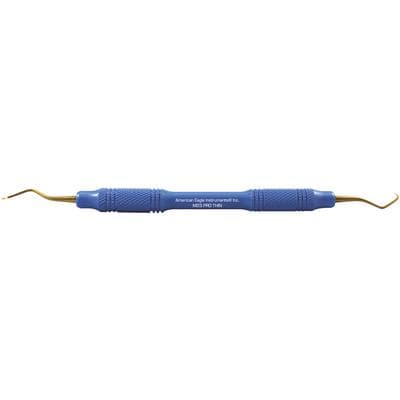 American Eagle XP Sharpen-Free Thin M23 Sickle Scaler, Double End, 3/8" EagleLite Resin Handle, Black, AESM23TXPX thumbnail 6