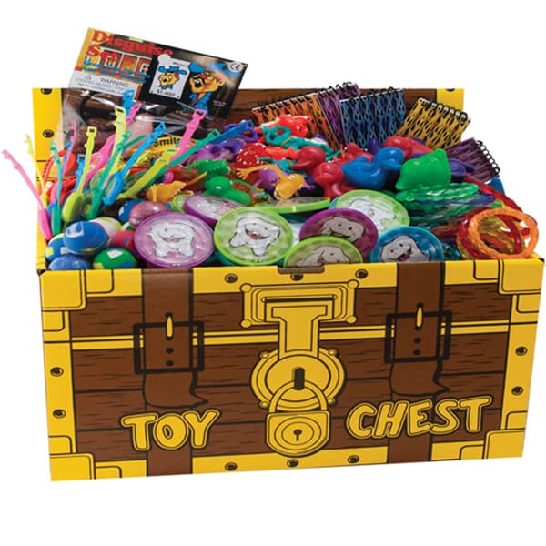 Deluxe Toy Assortment (200) with Toy Chest, Assorted Small Toys thumbnail 3