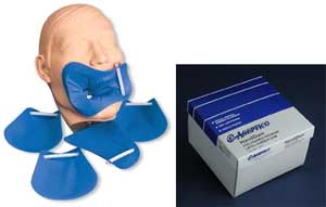 Handi-Dam Pre-Framed Latex Rubber Dam, Blue, Powder-Free, Medium, 20/Pk, I-70BM thumbnail 11