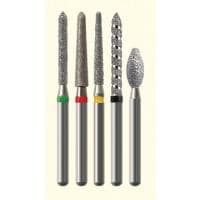 NTI Depth Marker Diamond Bur, FG, Medium Grit, Groove Cutter, 1.0mm Depth Marker, 3.1mm Diameter, 3.5mm Length, 5/Pkg, #M834A-031 thumbnail 5