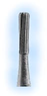 NTI 2-Piece Operative Carbide Bur, FGSS - Long Pear, #245, 0.8 mm Diameter, 2.0 mm Length, 5/Pkg, H245-FGSS thumbnail 6