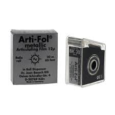 Arti-Fol Metallic One-Sided Articulating Film, 12 Microns, 22 mm x 20 m, Black, 1 Roll/Pk, BK30 thumbnail 13