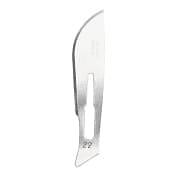 Bard-Parker #22 Sterile Stainless Steel Scalpel Blades, Box of 50 Individually Packaged, BD - Bard Parker #22 Sterile Stainless Steel Scalpel Blades, Box of 50 Individually - Image 1