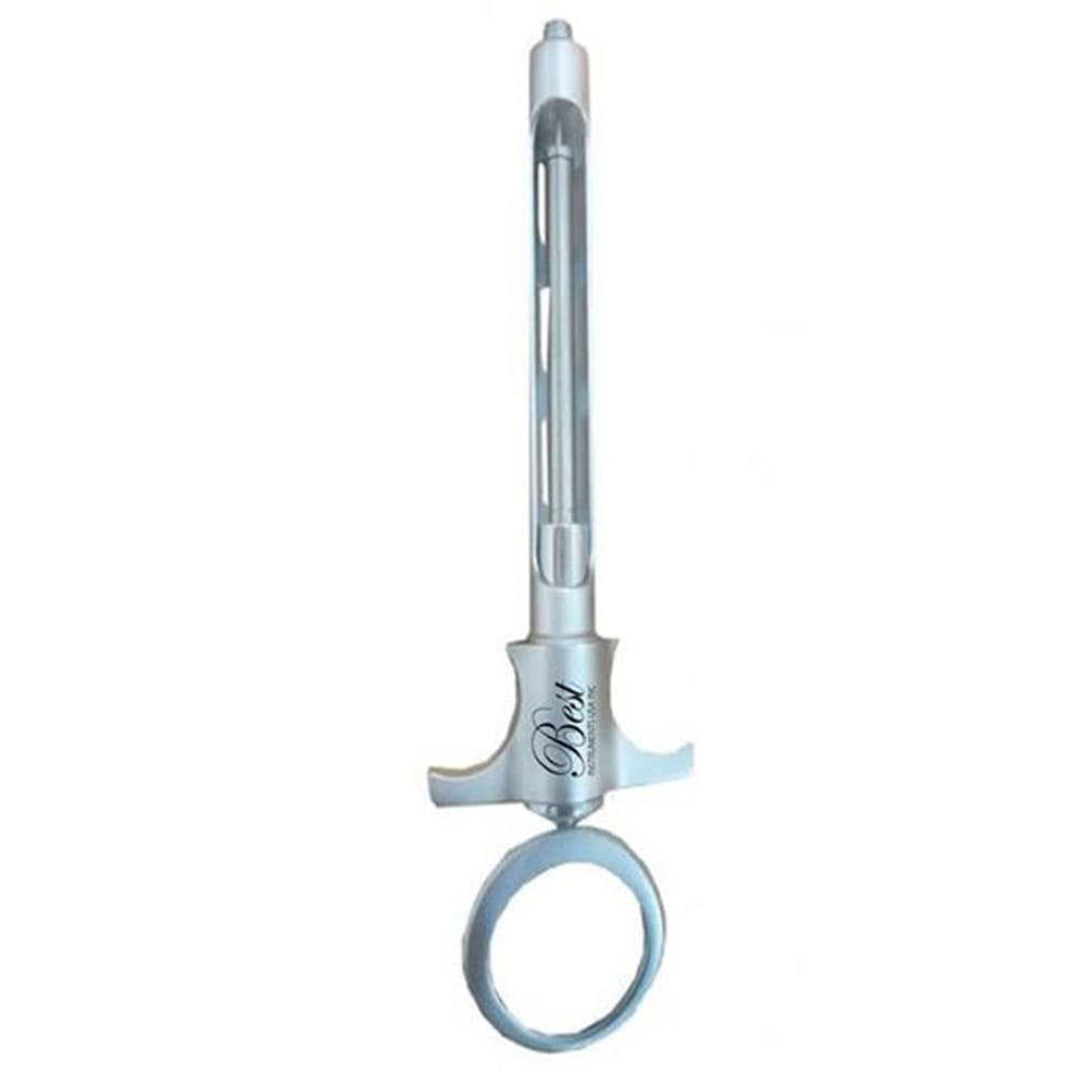 Best Instruments Stainless Steel Aspirating Syringe, 1.8cc, 1/Pk - Best Stainless Steel Aspirating Syringe, 1.8cc, 1/Pk - Image 1