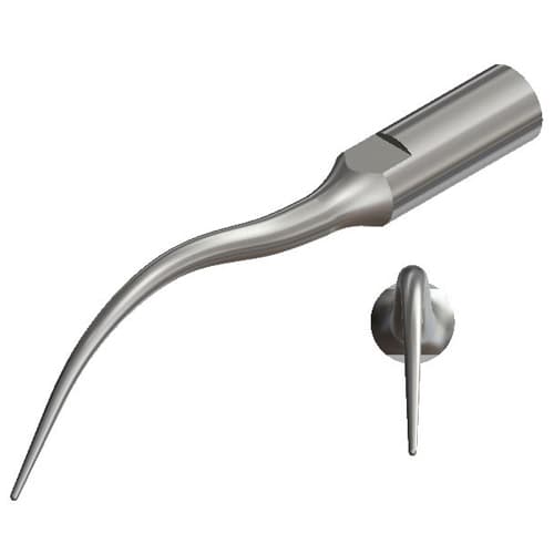 Bonart Piezo Scaling Tip BS-10P, 45° Angle, Stainless Steel, 21mm thumbnail 2