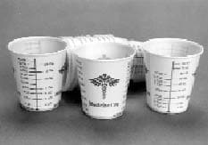 Wax-Coated Mixing Cups, 3 oz Disposable, White, 100/Pkg thumbnail 4