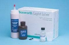 Keystone Industries Light Liner Soft Standard Kit, Light-Cure Composite Chairside Reline Material, 8 Powder + 8 Liquid + 30cc Air Barrier, #0921464 thumbnail 4