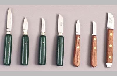 Buffalo Dental #3 Plaster Knife, Green Line Enameled Wood Handle, 2-3/8" Carbon Steel Blade, 1 Each, 55500 thumbnail 10
