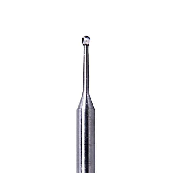 Cargus RA #2 Round Carbide Bur, 10/Pk - Cargus RA #2 Round Carbide Bur, 10/Pk - Image 1