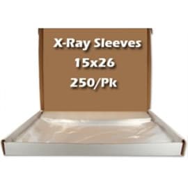 MARK3 X-Ray Sleeves, 15" x 26", Clear, Box of 250 - MARK3 15" x 26" X-Ray Sleeves, Clear, Box of 250 - Image 1