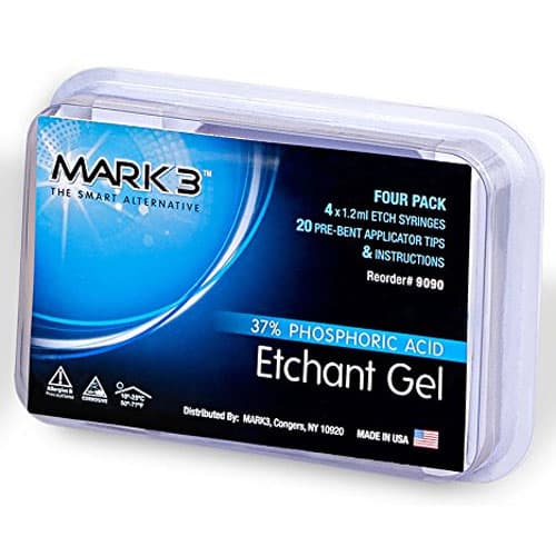 MARK3 Etchant Gel 37% Phosphoric Acid, 1.2 mL Syringe, 4/Box - MARK3 Etchant Gel 37% Phosphoric Acid, 1.2 mL Syringe, 4/Box - Image 1
