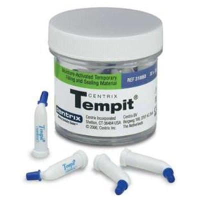 Tempit Temporary Filling Material, Pre-Filled Tips, 0.35 g, Medium Viscosity, 30/Pk, 310060 thumbnail 19