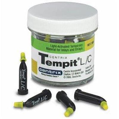 Tempit L/C Light-Activated Temporary Filling Material, Prefilled Tips, 0.25 g, Translucent, 30/Jar, 310063 thumbnail 19