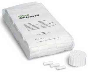 Coltene Roeko Cotton Rolls #3, 1-1/2" x 1/2", Highly Absorbent, Non-Sterile, Bag of 1000 thumbnail 5