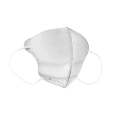 Cranberry 360 Anti-Fog 4-Ply Earloop Face Mask, ASTM Level 3, Small, Silver, 40/Box, Q2860S thumbnail 20