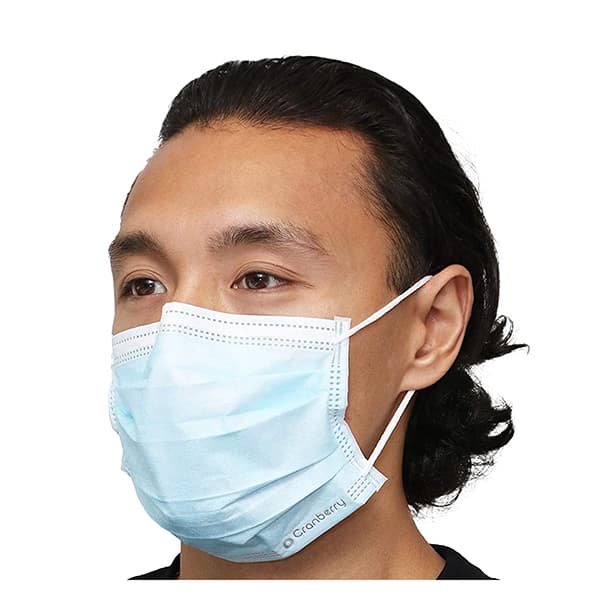 Cranberry S3+ ASTM Level 3 Earloop Procedure Face Mask, Blue, 50/Box, S3160B thumbnail 26