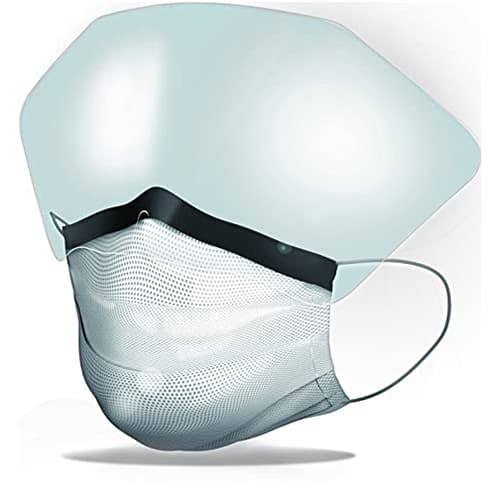 Cranberry Repel 4-Ply Anti-Glare Wide-Angle Shield Earloop Face Mask, ASTM Level 3, Silver, 25/Box, R2980SI thumbnail 17
