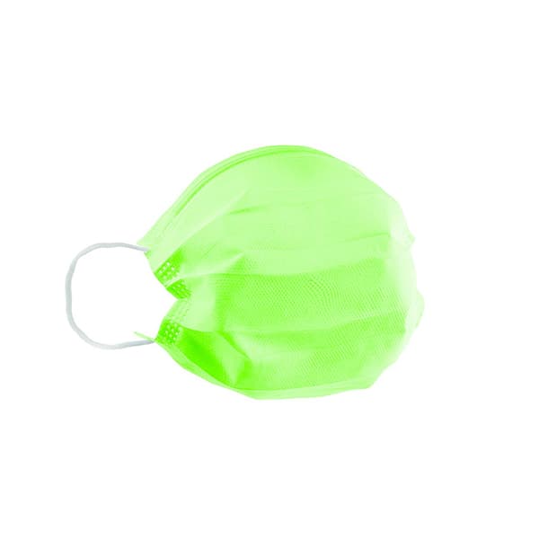 Cranberry S3 Mint Earloop Face Masks, ASTM Level 3, Green, 50/Box, S3090G thumbnail 13