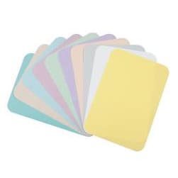 Crosstex Bracket Tray Covers "O" White 13-1/2" Round, Heavyweight Paper, 1000/Box thumbnail 3