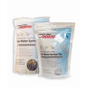 Crosstex Sparkle Disposable Air/Water Syringe Tips, White, 250/Bag, BCSAWSWH thumbnail 15