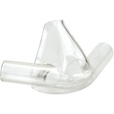 Axess Low Profile Nasal Mask, Small, Clear Unscented, Single-Use, 24/Box - Axess&trade; Low Profile Nasal Masks - Small Clear Unscented - Image 1
