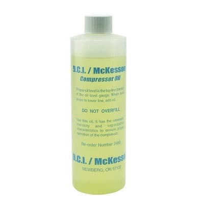 DCI International Lubricated Compressor Oil, Non-Synthetic, 20W, 16 oz Bottle, 1/Pk, 2485 thumbnail 10