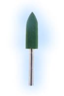 Dedeco Classic Midget Polishers, Rubber, HP, Flame, #15, Coarse, Green, 12/Pk, 4562 thumbnail 10