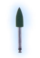 Dedeco Classic Midget Polisher #138, Green, Coarse, Right Angle (RA), 3/32" (2.35mm) Shank, 12/Box thumbnail 8
