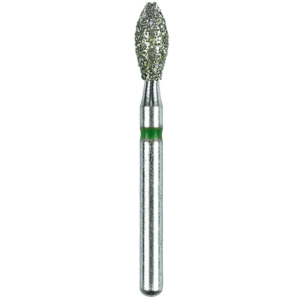 Defend FG #368.023 Coarse Football Shaped Diamond Bur, 2.3mm, 5/Pk thumbnail 3