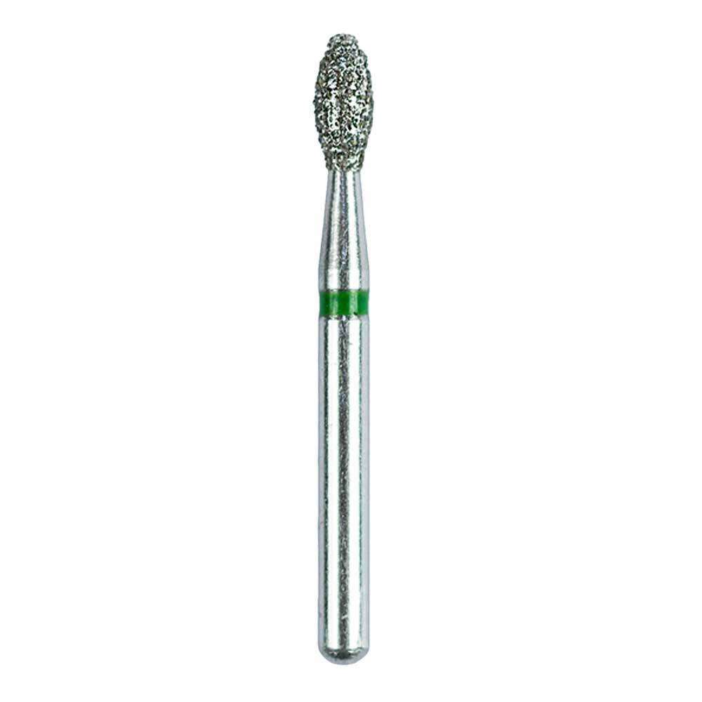 Defend FG #379.018 Coarse Football Shaped Diamond Bur, 5/Pk - Defend FG #379.018 Coarse Football Shaped Diamond Bur, 5/Pk - Image 1