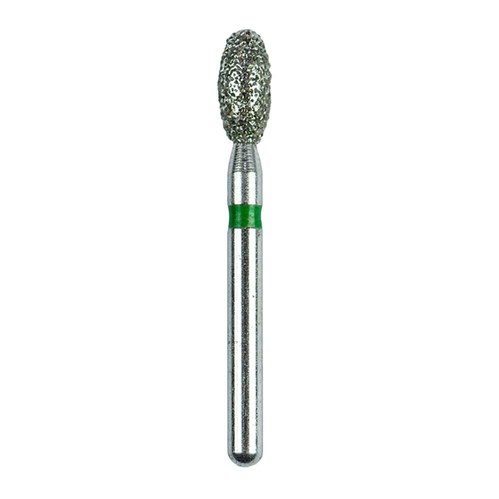 Defend FG #379.023 Coarse Football Shaped Diamond Bur, 2.3mm, 5/Pk thumbnail 3