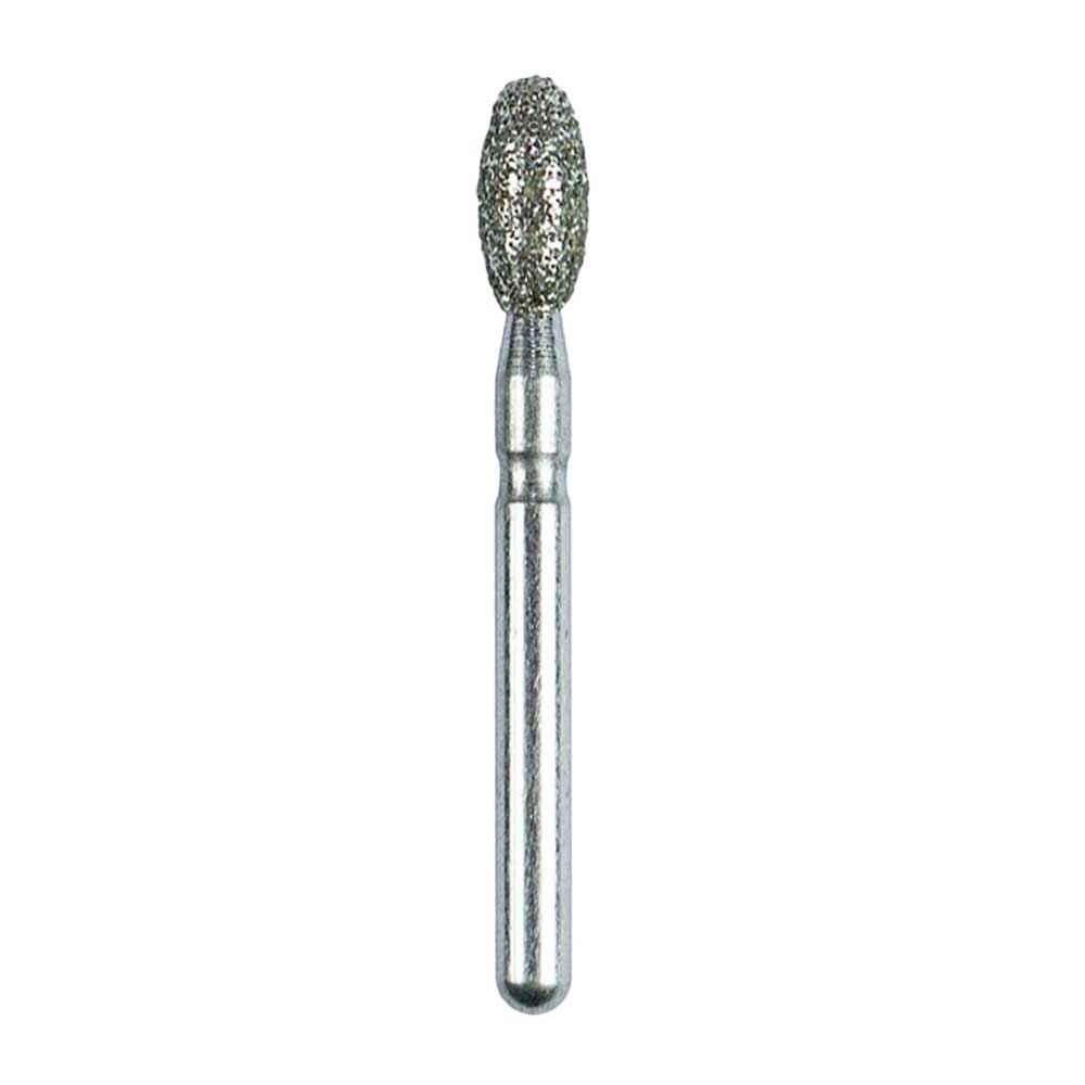 Defend FG #379.023 Medium Grit Football Shaped Diamond Bur, 2.3mm, 5/Pk thumbnail 2